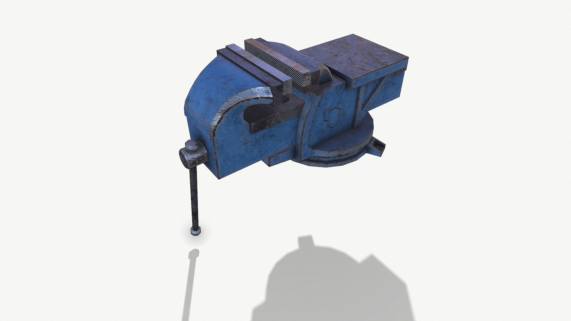 Set of tools 02 Low-poly 3D model_11