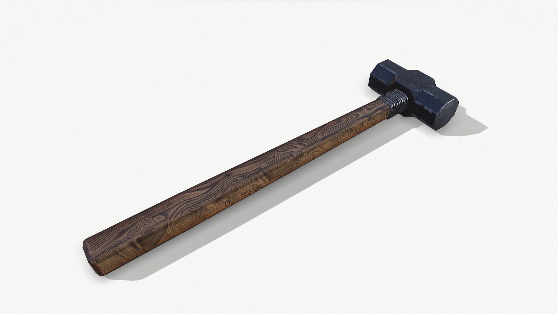 Set of tools 02 Low-poly 3D model_3