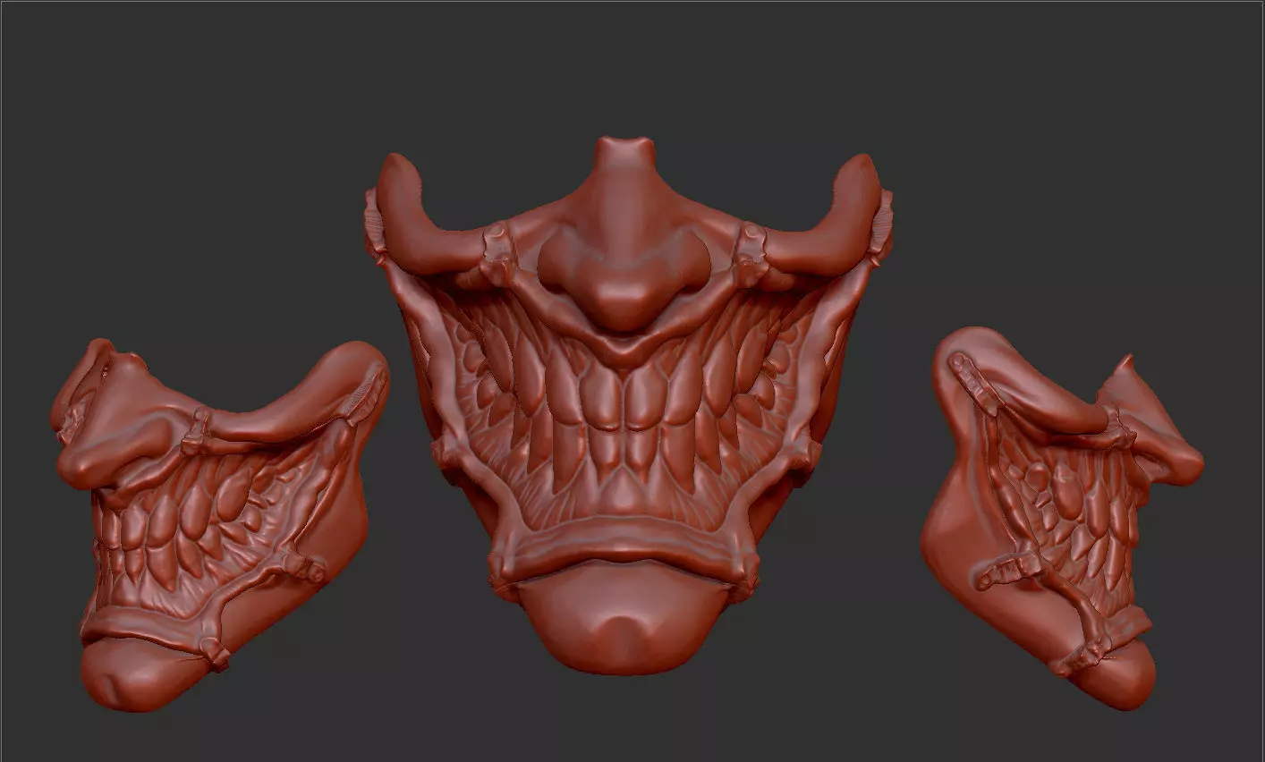 joker mask 3D print model_0