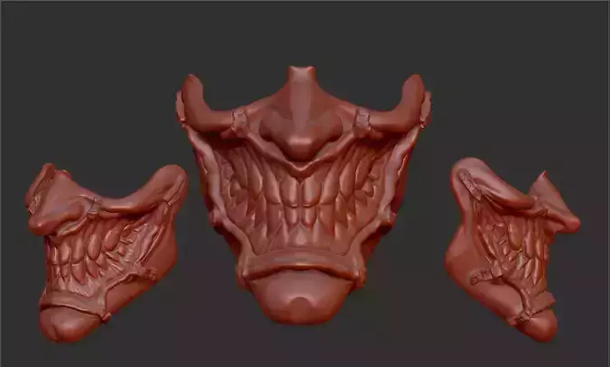 joker mask  3D print model