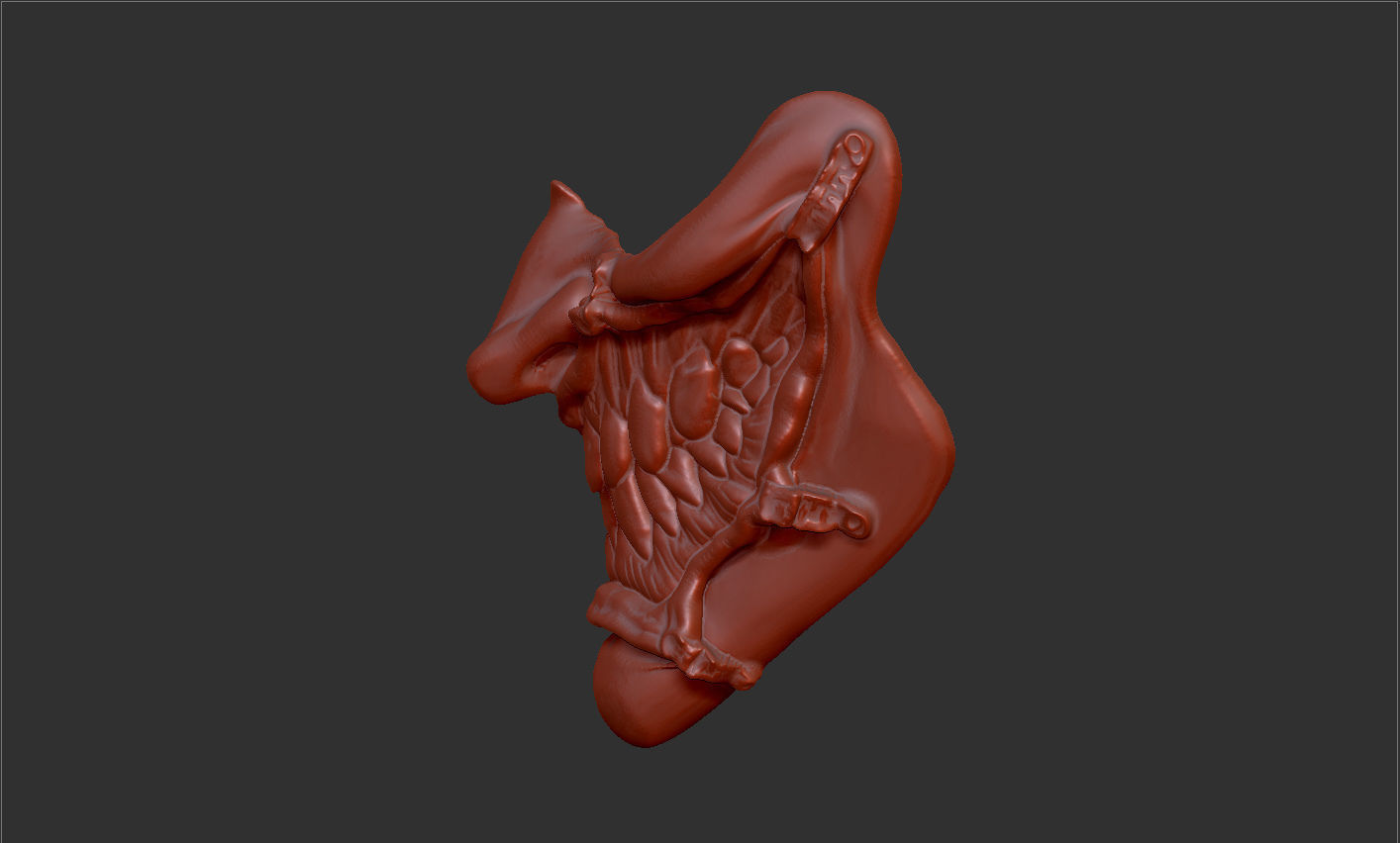 joker mask 3D print model_3