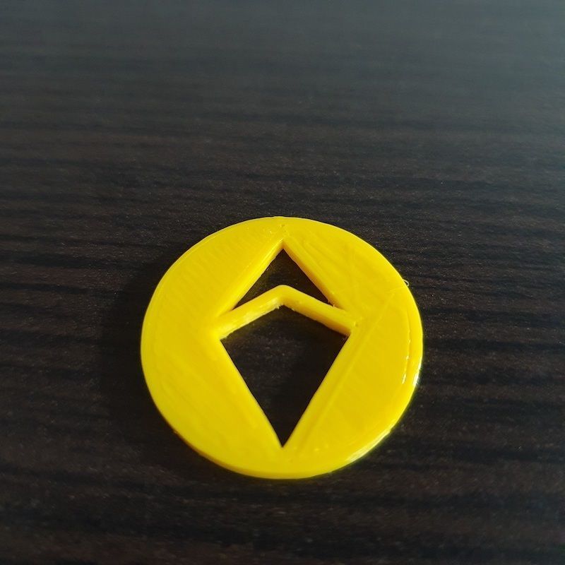 Crypto token coins pack for shopping cart  BTC - LTC - ETH - XRP 3D print model_3