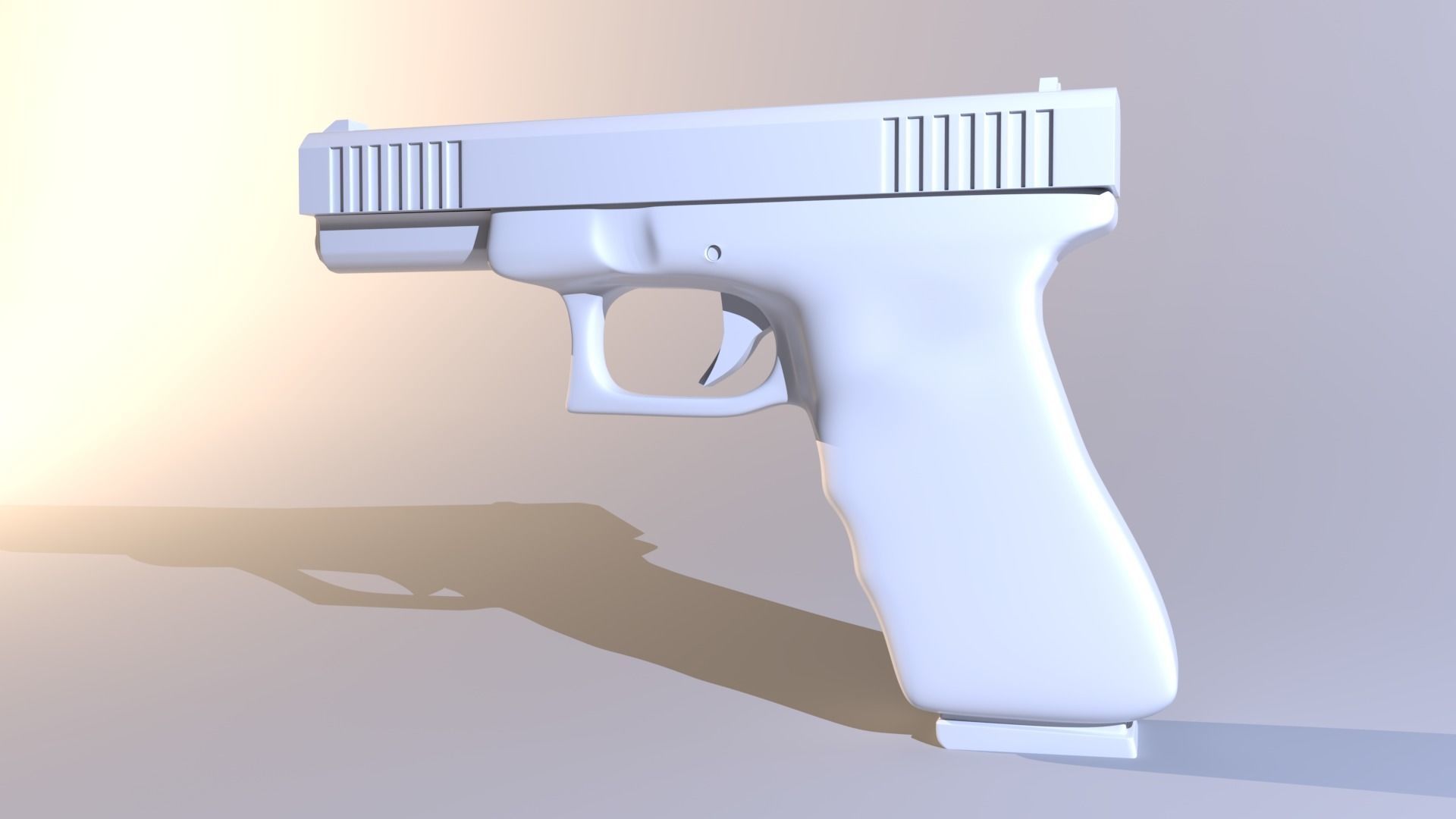 Glock 19 3D model_3