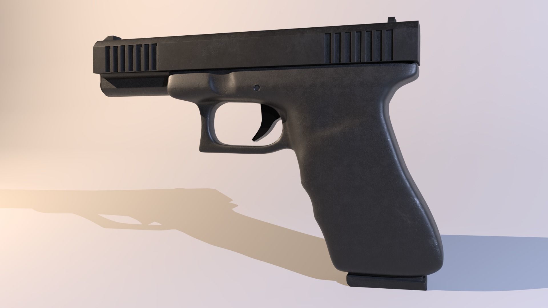 Glock 19 3D model_1