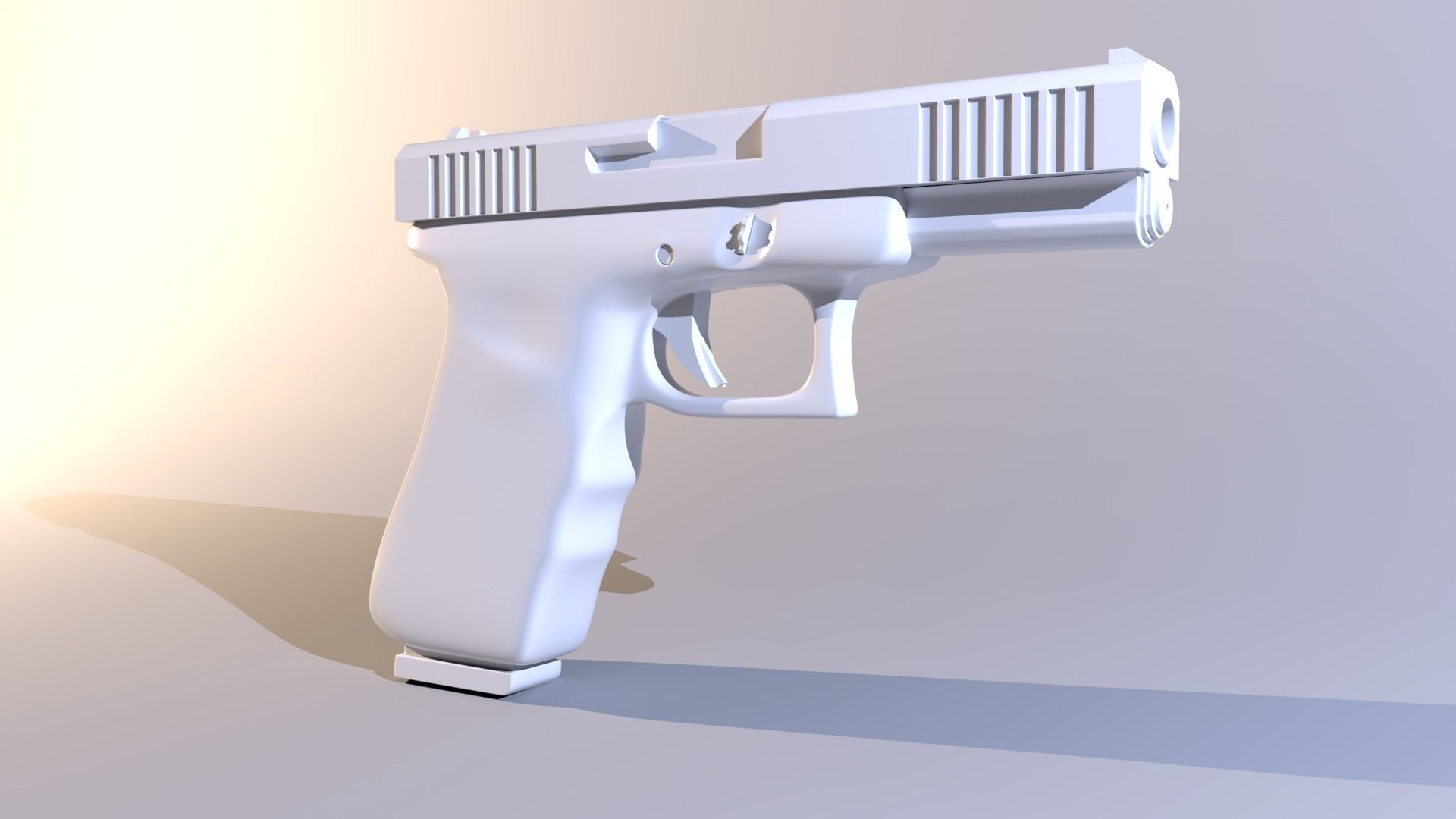 Glock 19 3D model_4