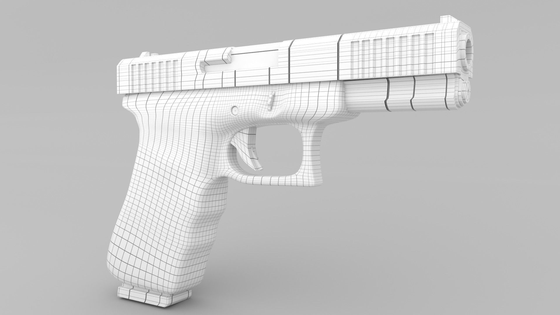 Glock 19 3D model_5