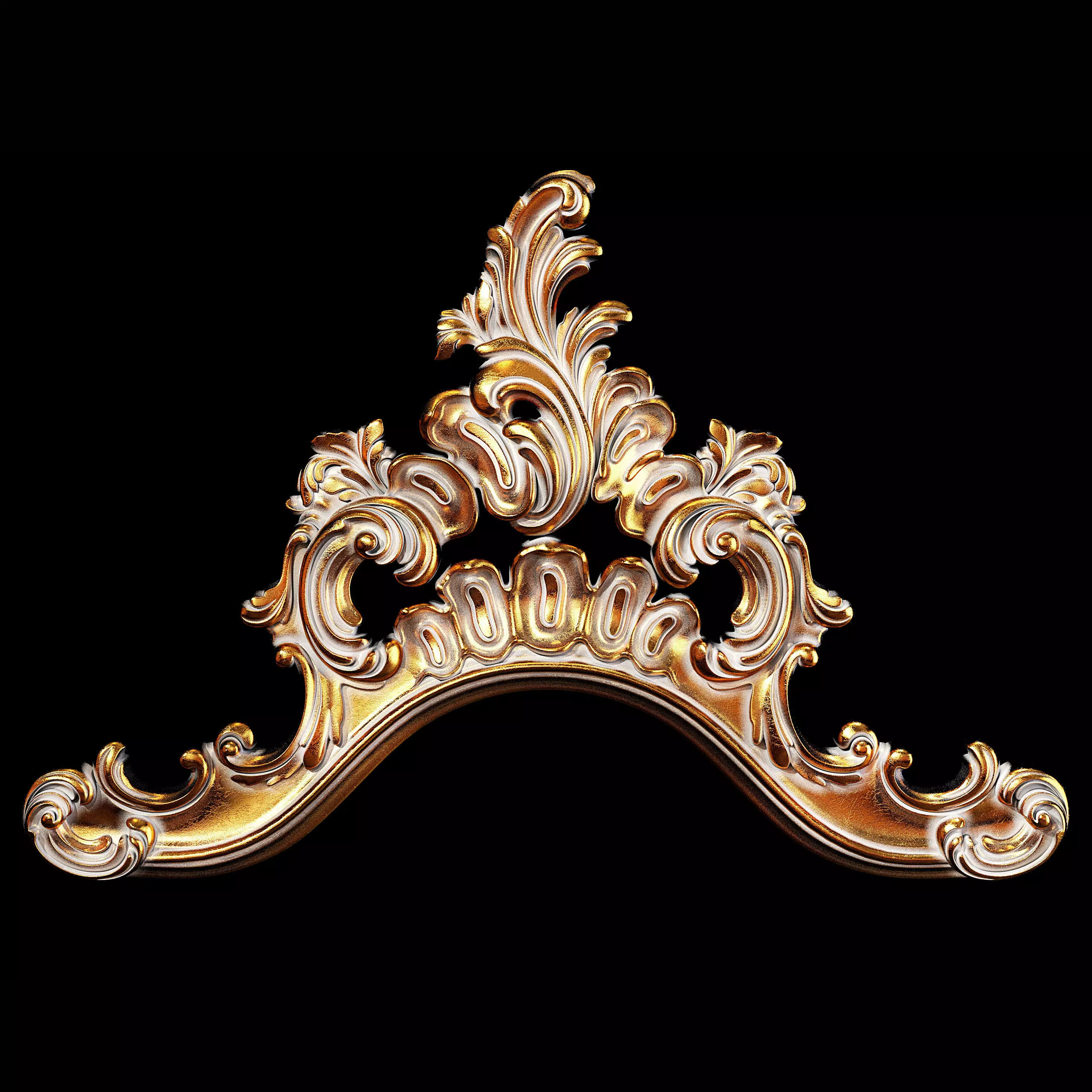 Classic carved 012 3D model_0