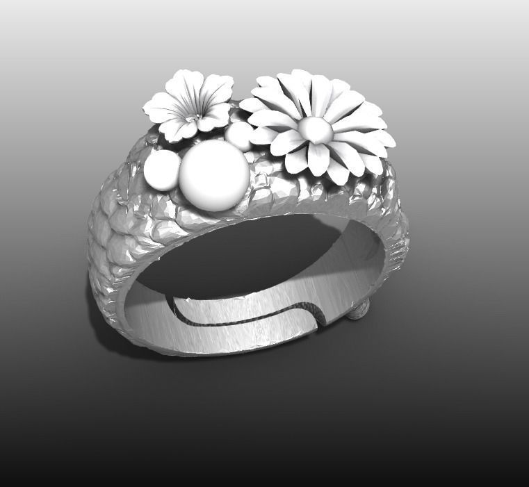 ITALIAN design rings 3D model_16