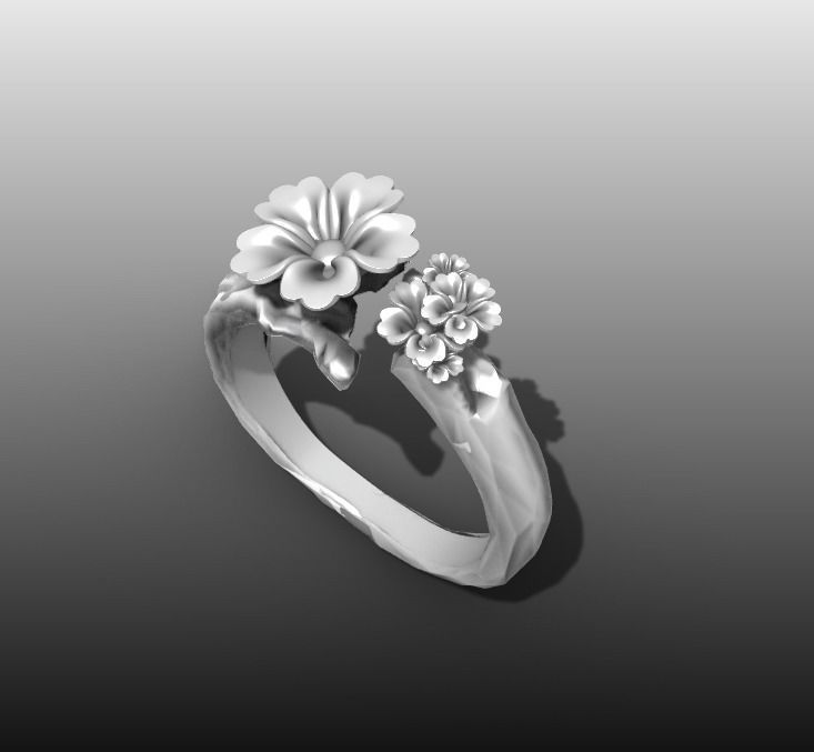 ITALIAN design rings 3D model_7