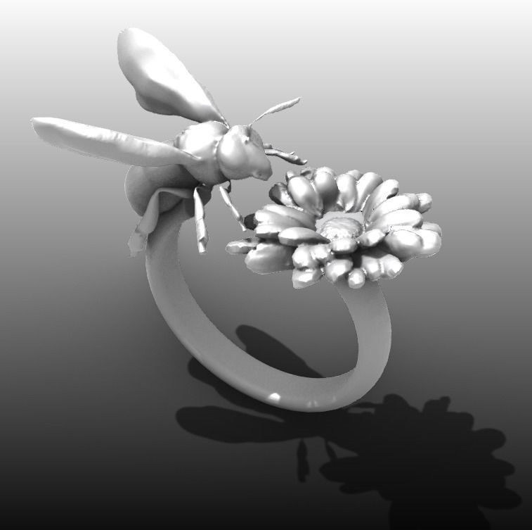 ITALIAN design rings 3D model_2