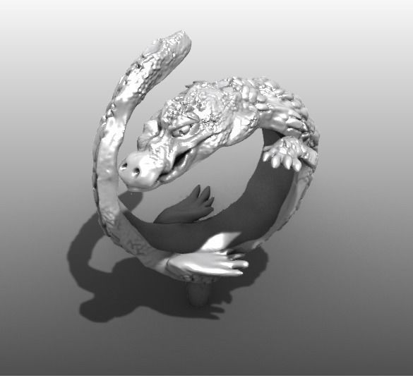 ITALIAN design rings 3D model_9