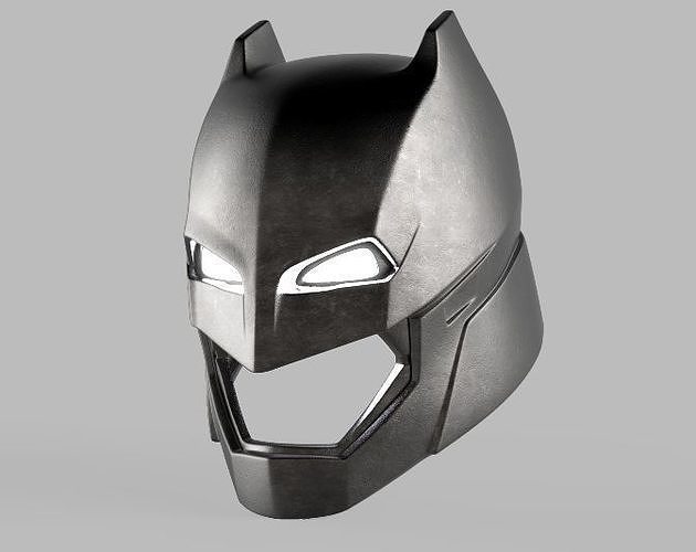 Batman Armor Helmet Batman v Superman 3D print model