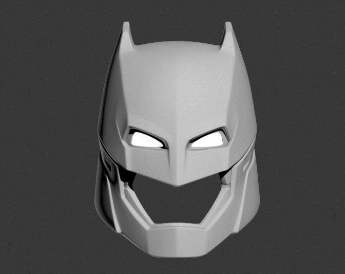 Batman Armor Helmet Batman v Superman 3D print model_5