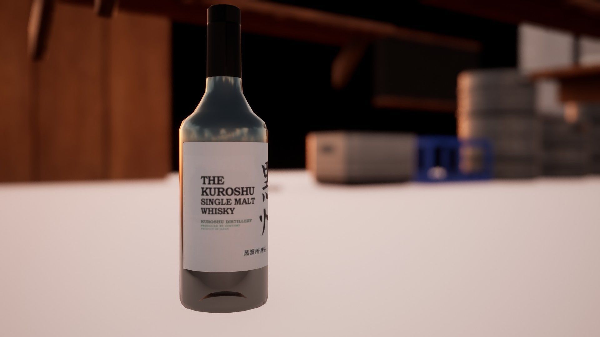 Japanese Izakaya Restaurant 1 - 68 PBR AAA ready models Low-poly 3D model_16