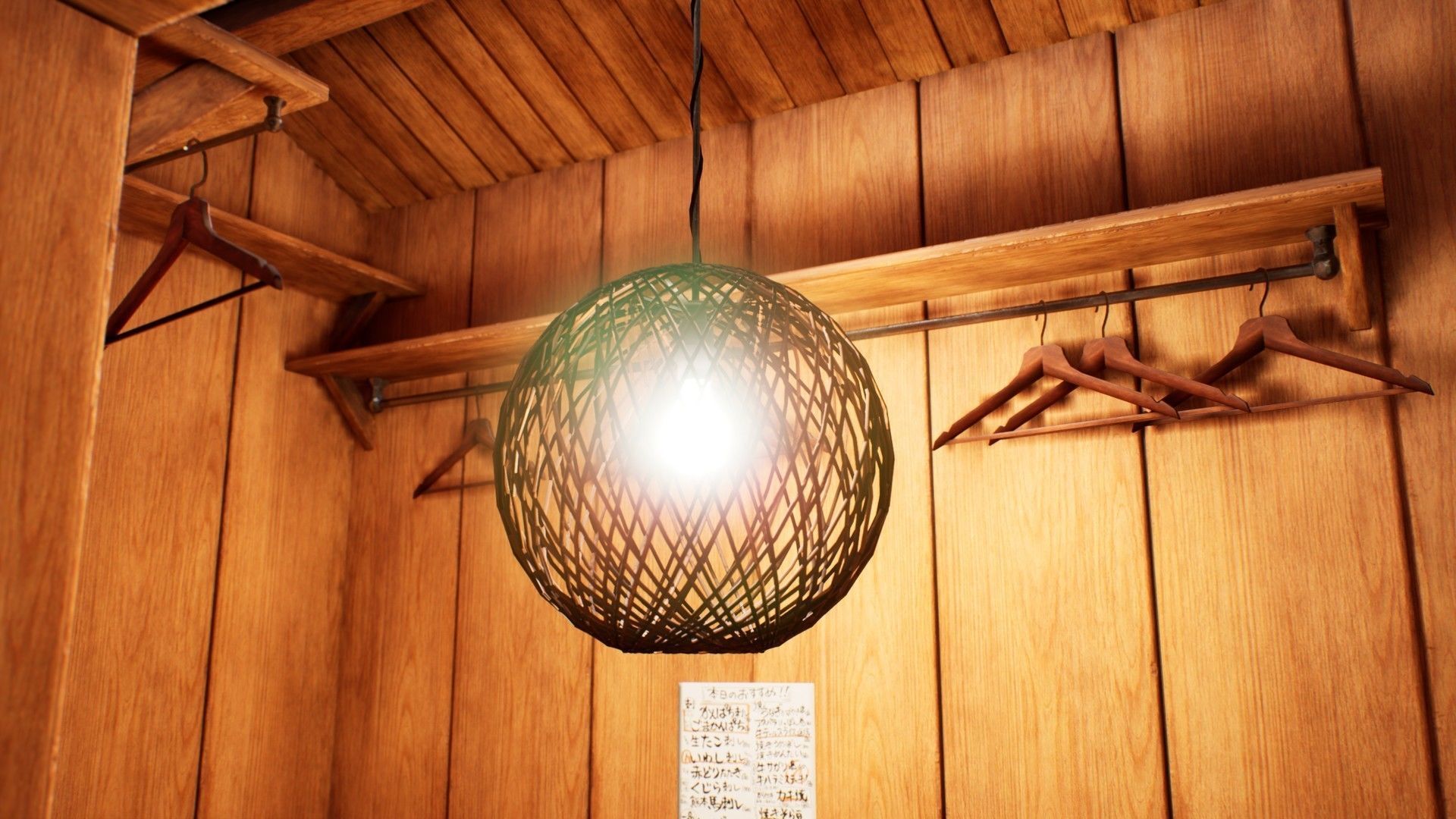 Japanese Izakaya Restaurant 1 - 68 PBR AAA ready models Low-poly 3D model_4