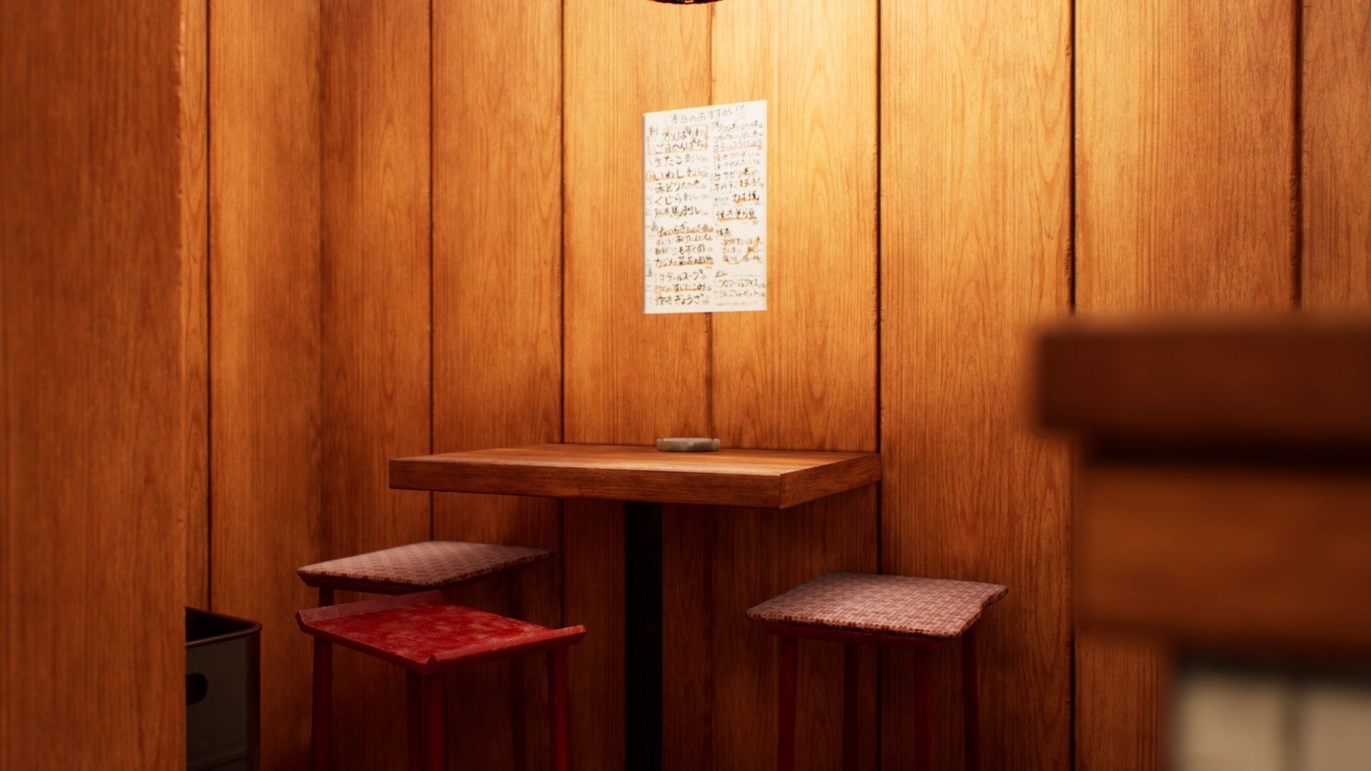 Japanese Izakaya Restaurant 1 - 68 PBR AAA ready models Low-poly 3D model_8