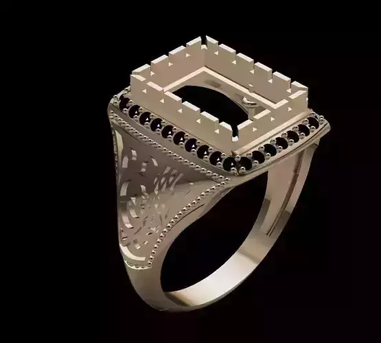 MEN RING 3D print model