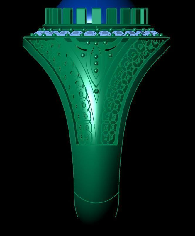 MEN RING 3D print model_3