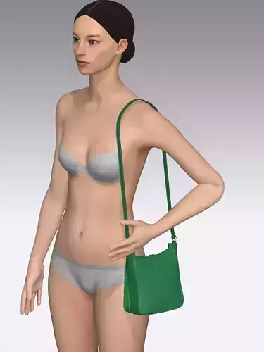 Leather bags 3D print model