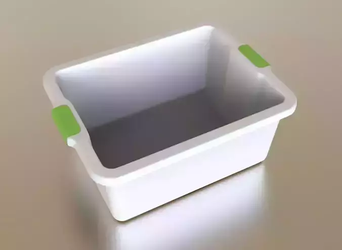 Wash Bowl 3D Model Low-poly 3D model