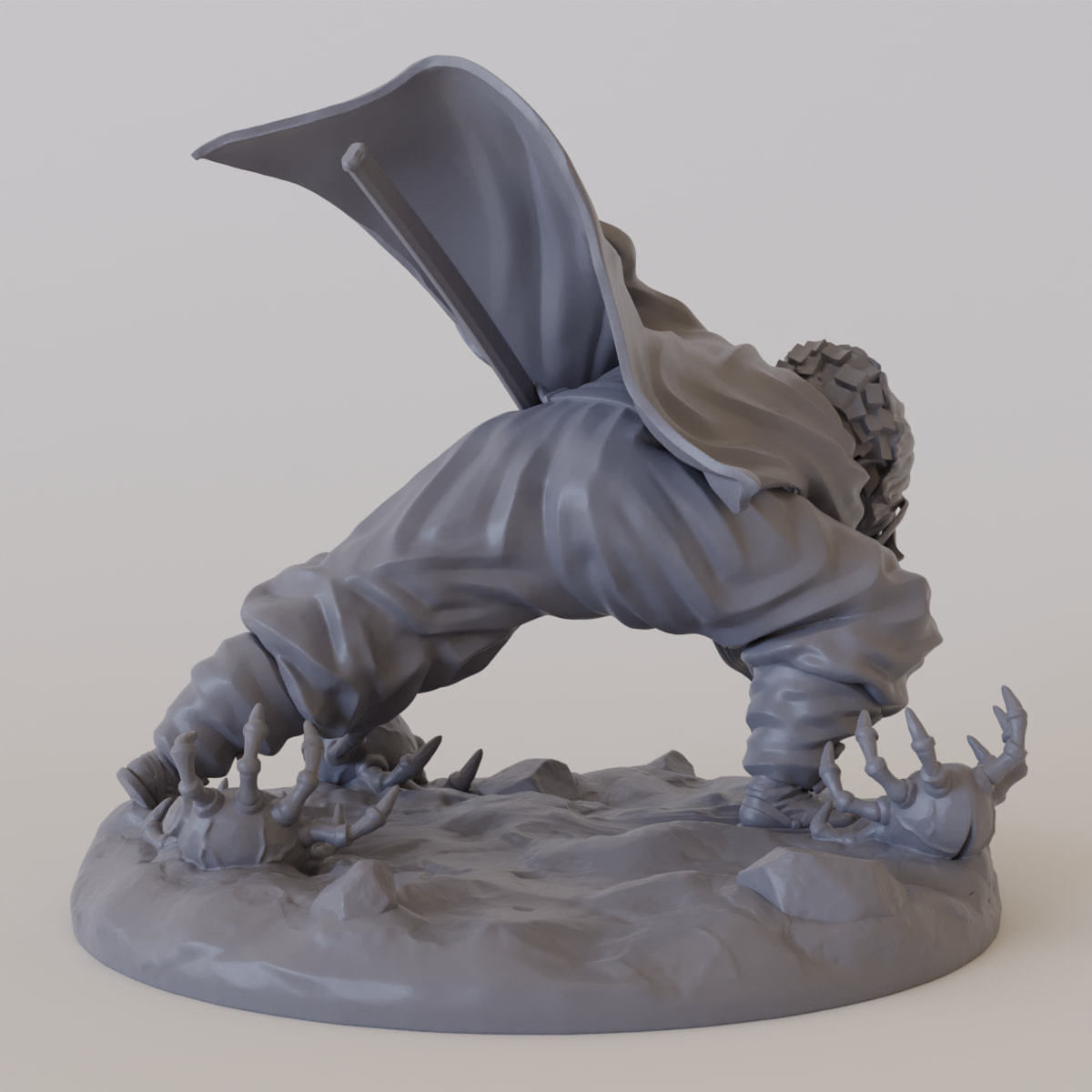 Zenitsu Thunder Breathing 3D print model_15