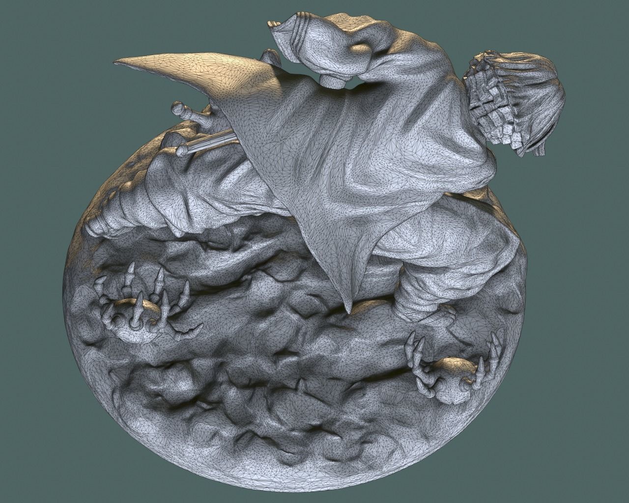 Zenitsu Thunder Breathing 3D print model_23