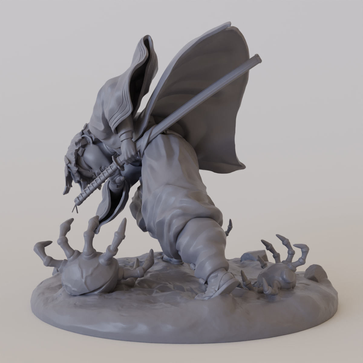 Zenitsu Thunder Breathing 3D print model_13