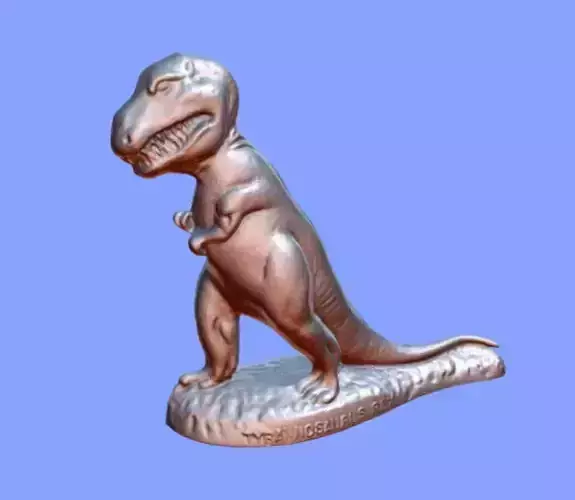 Plastic T-REX souvenir TOY - 3d SCAN Free 3D model