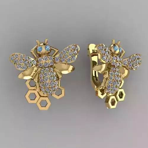 earrings bee