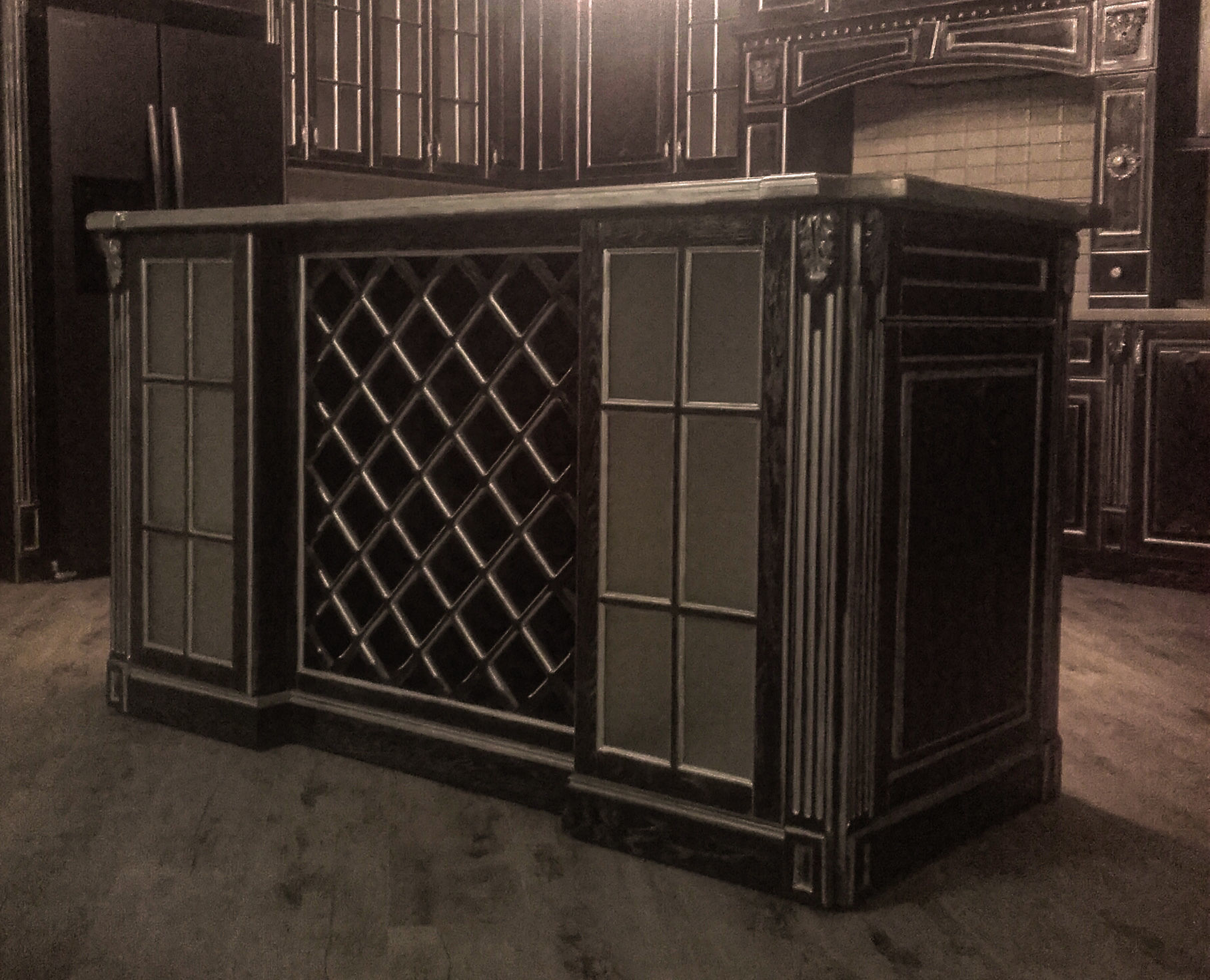 Carving wood 3D print model_8