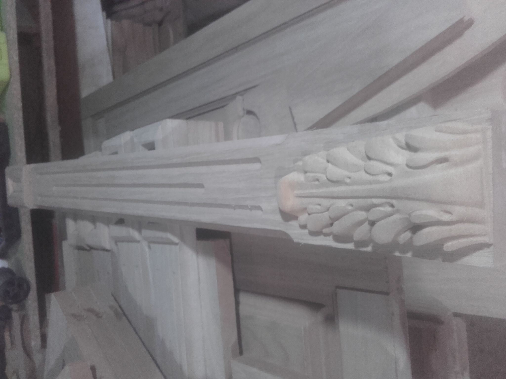 Carving wood 3D print model_7