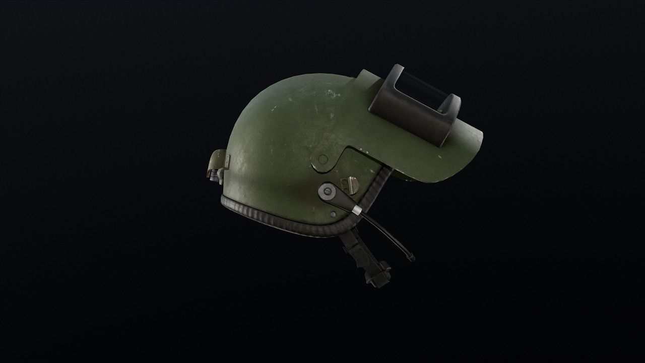 Altyn helmet Low-poly 3D model_5