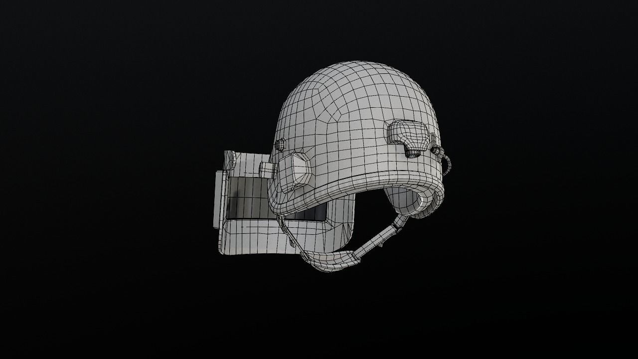 Altyn helmet Low-poly 3D model_9