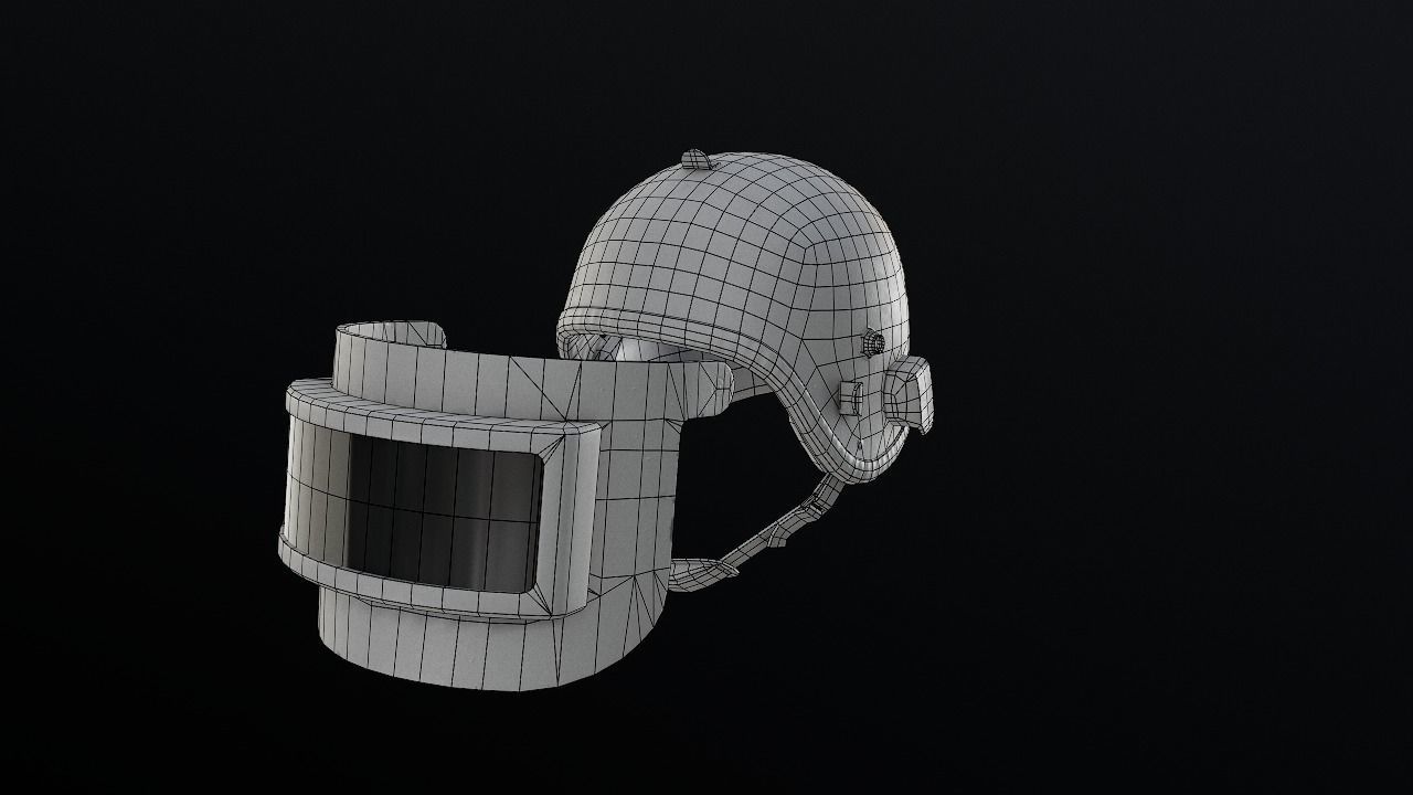 Altyn helmet Low-poly 3D model_8
