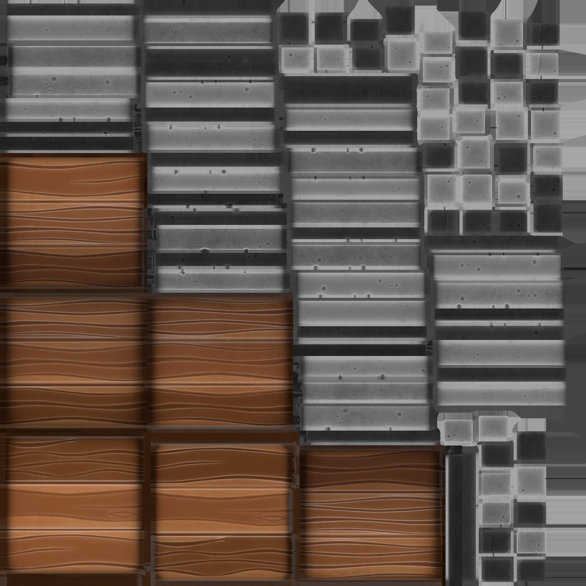 Box stylized Low-poly 3D model_9