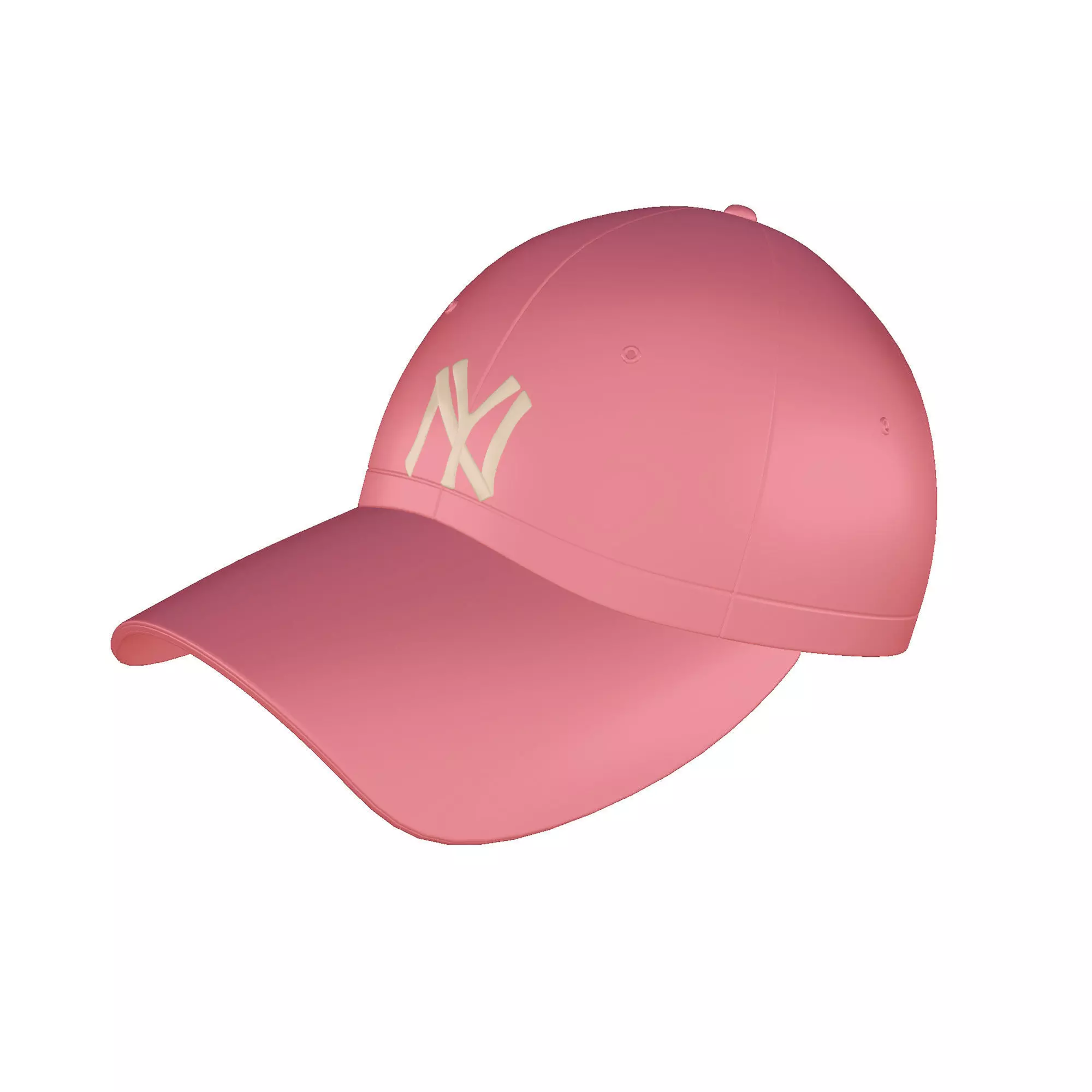 Women Cap Low-poly 3D model