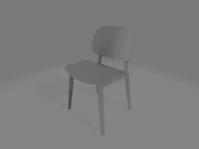 Low-Poly Chair
