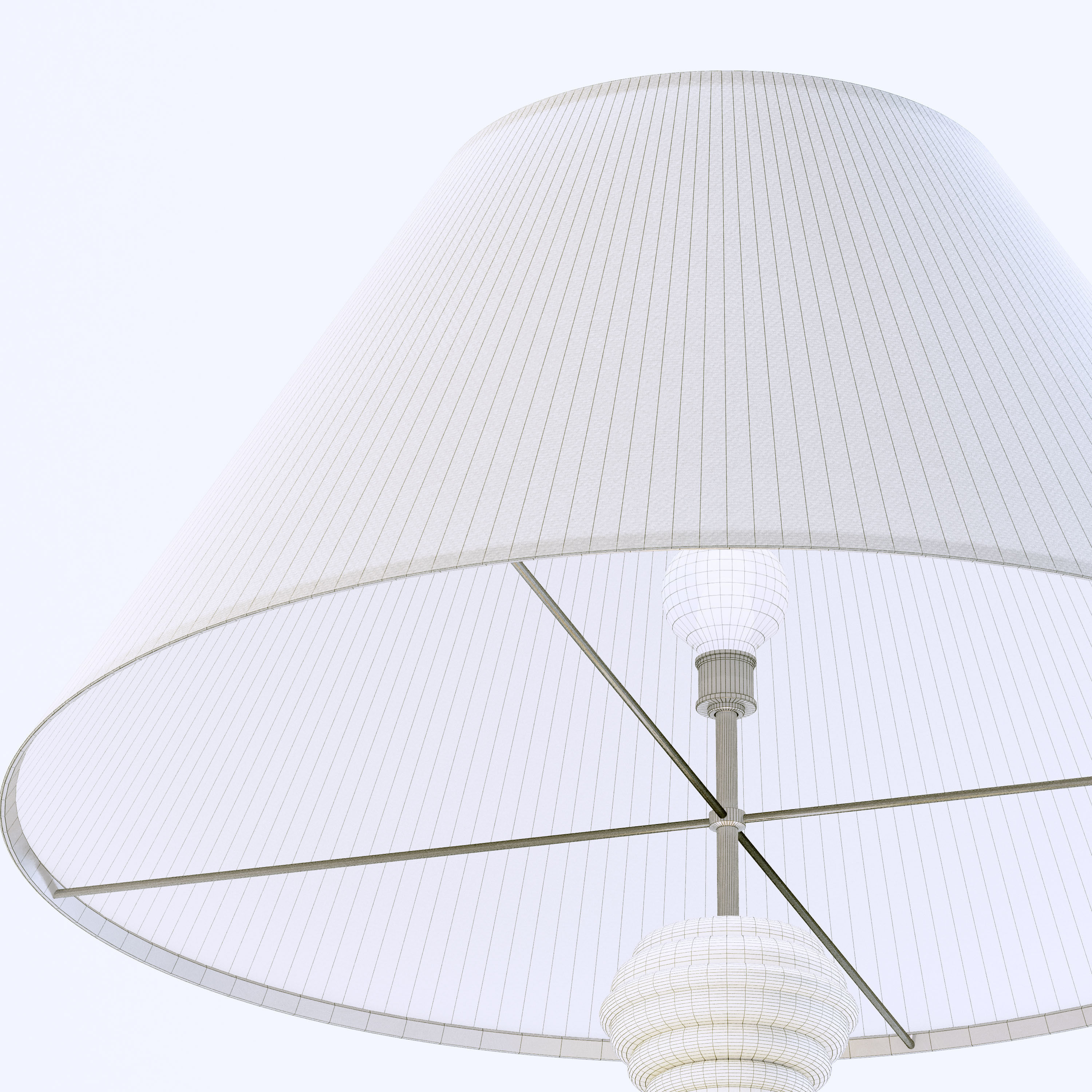 Classical Table Lamp 3D model_5