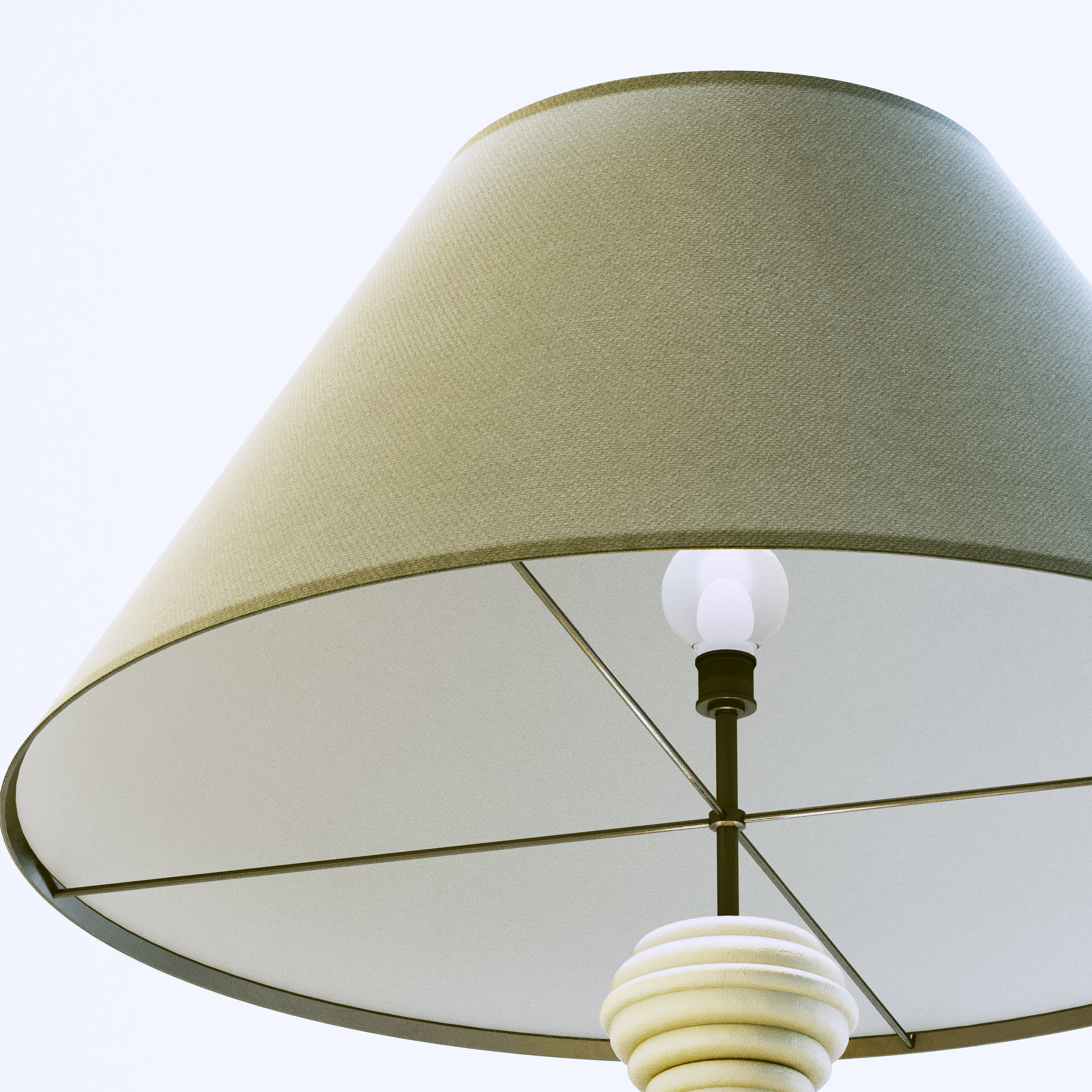 Classical Table Lamp 3D model_1