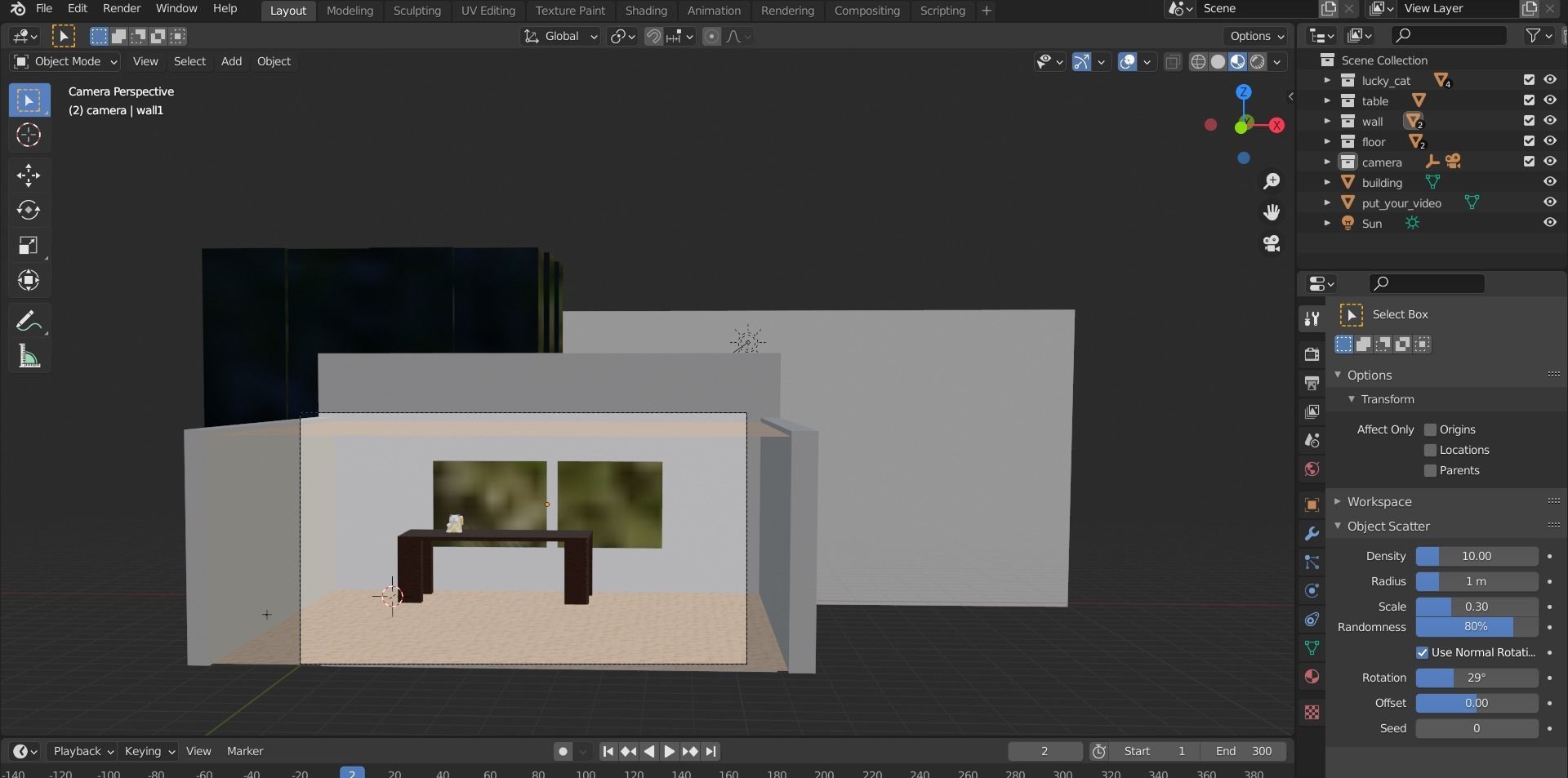 Ceramic Lucky Cat 3D model_5