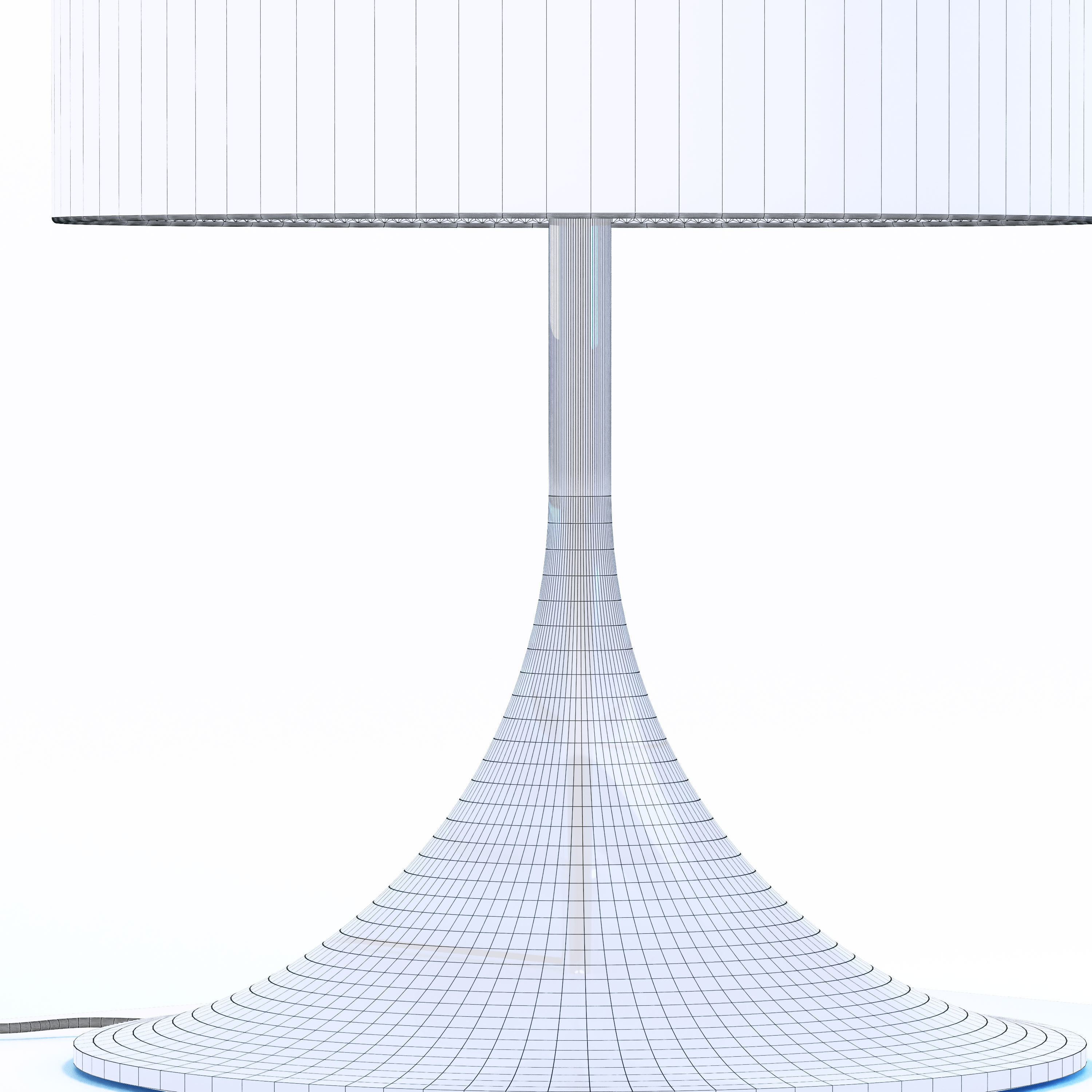 Retro Style table top Lamp 3D model_6