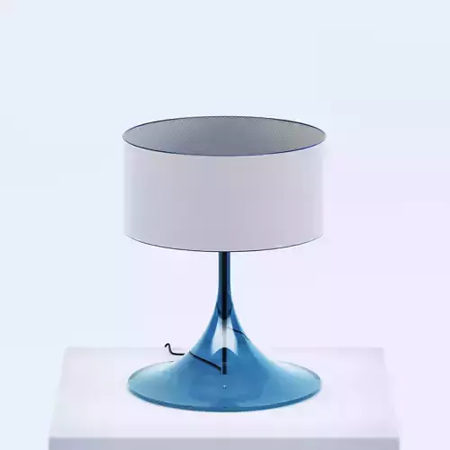 Retro Style table top Lamp 3D model Retro Style table top Lamp 3D model