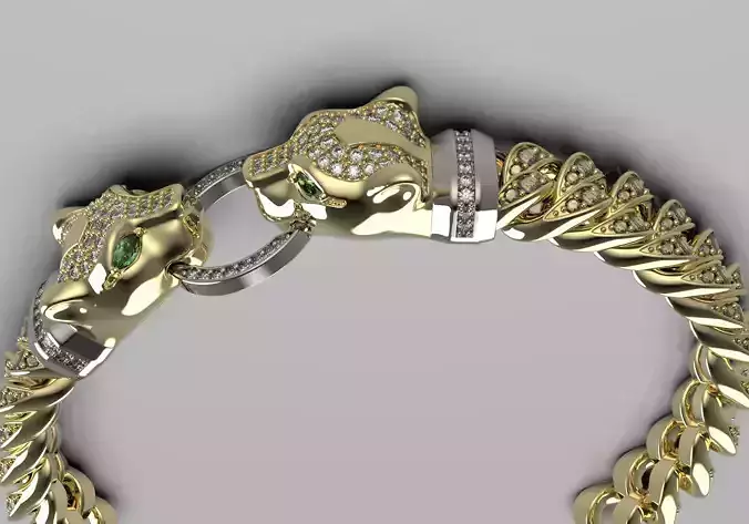 head for chain bracelet  3D print model