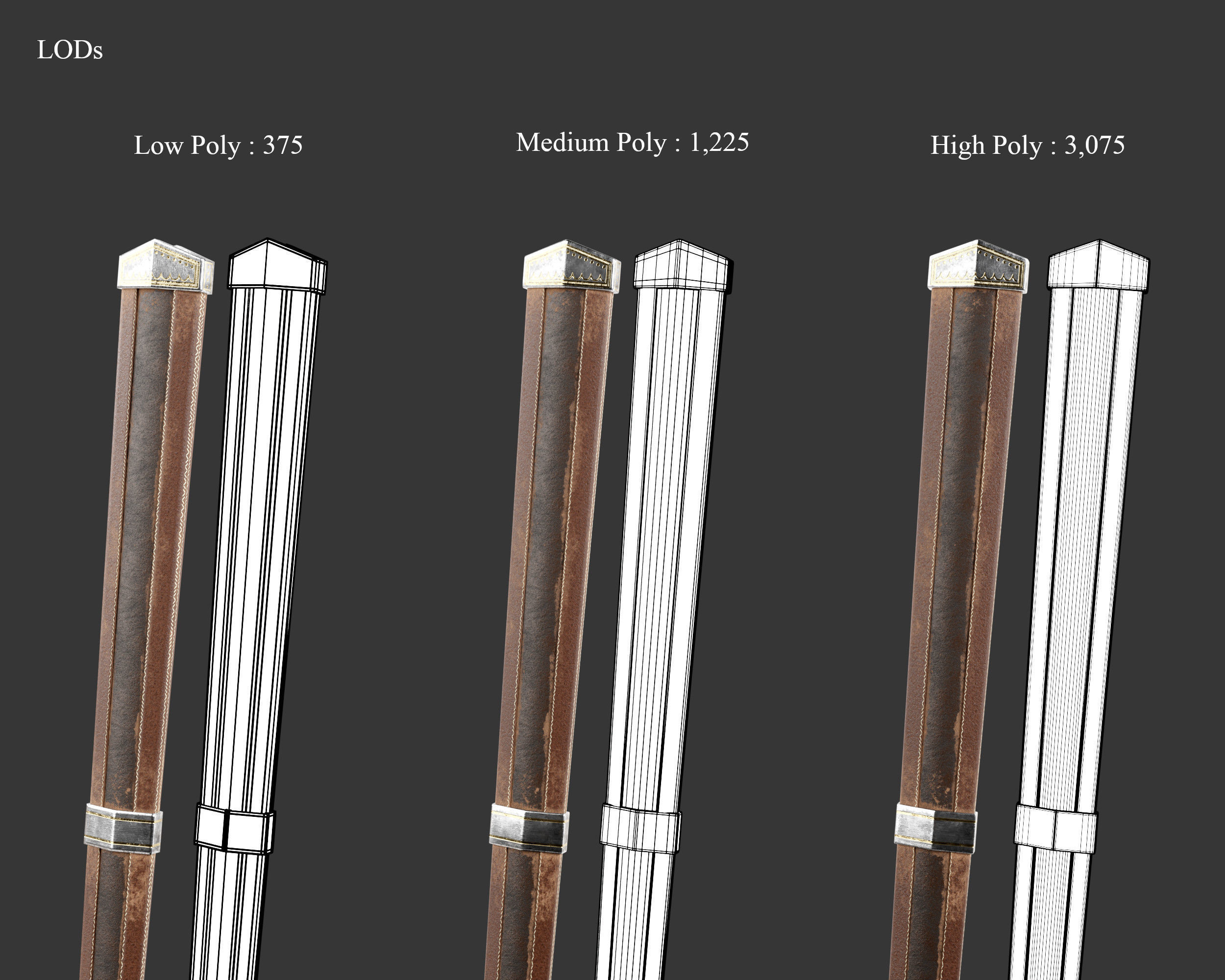 Medieval Collection Noble Weapons Set _29