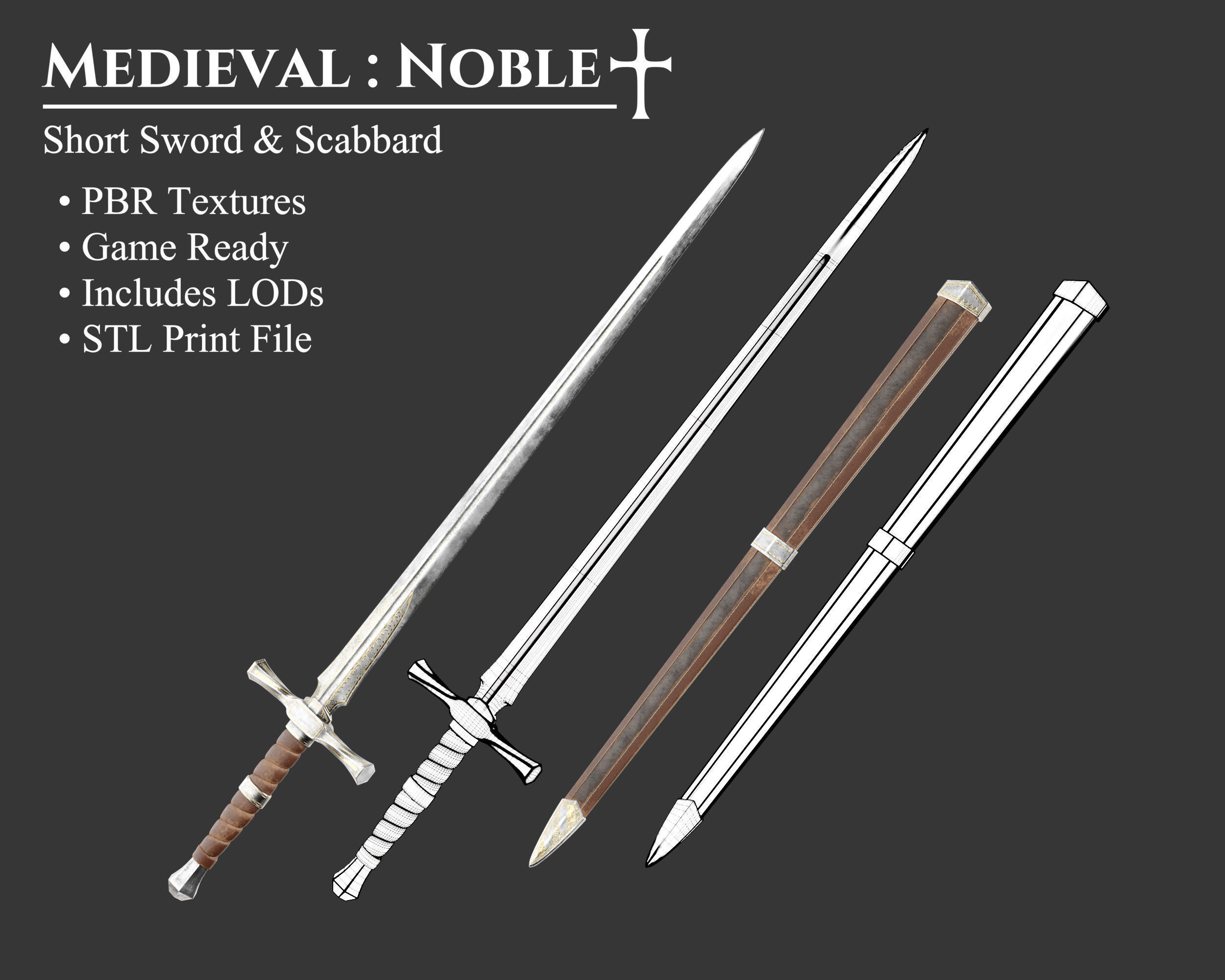 Medieval Collection Noble Weapons Set _27