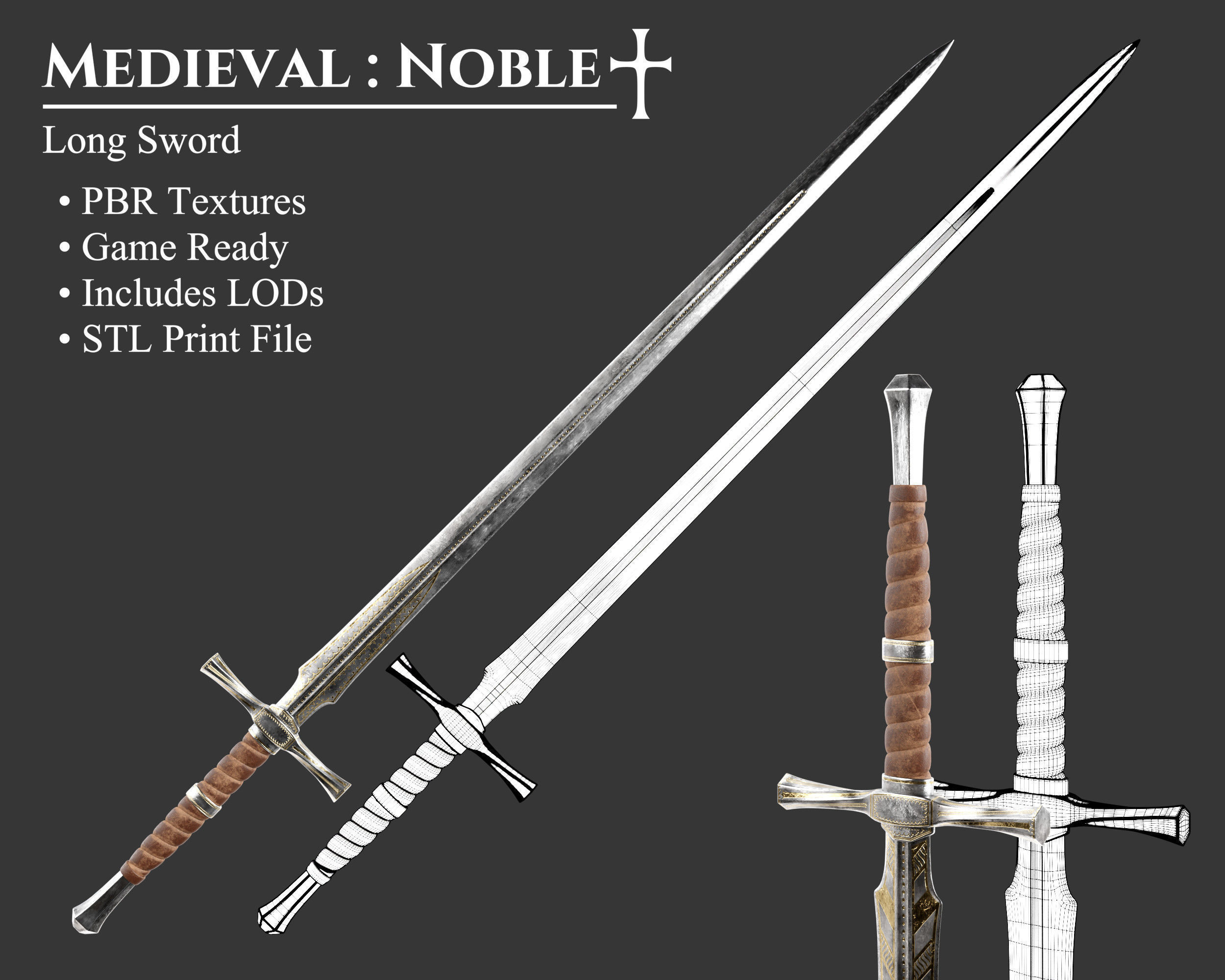 Medieval Collection Noble Weapons Set _19