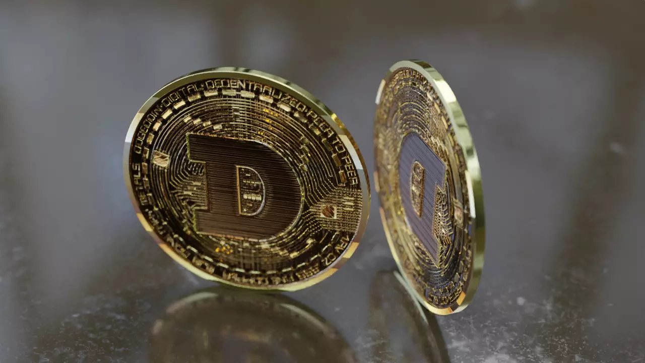 High Low Detail Dogecoin - Cryptocurrency 3D model_0
