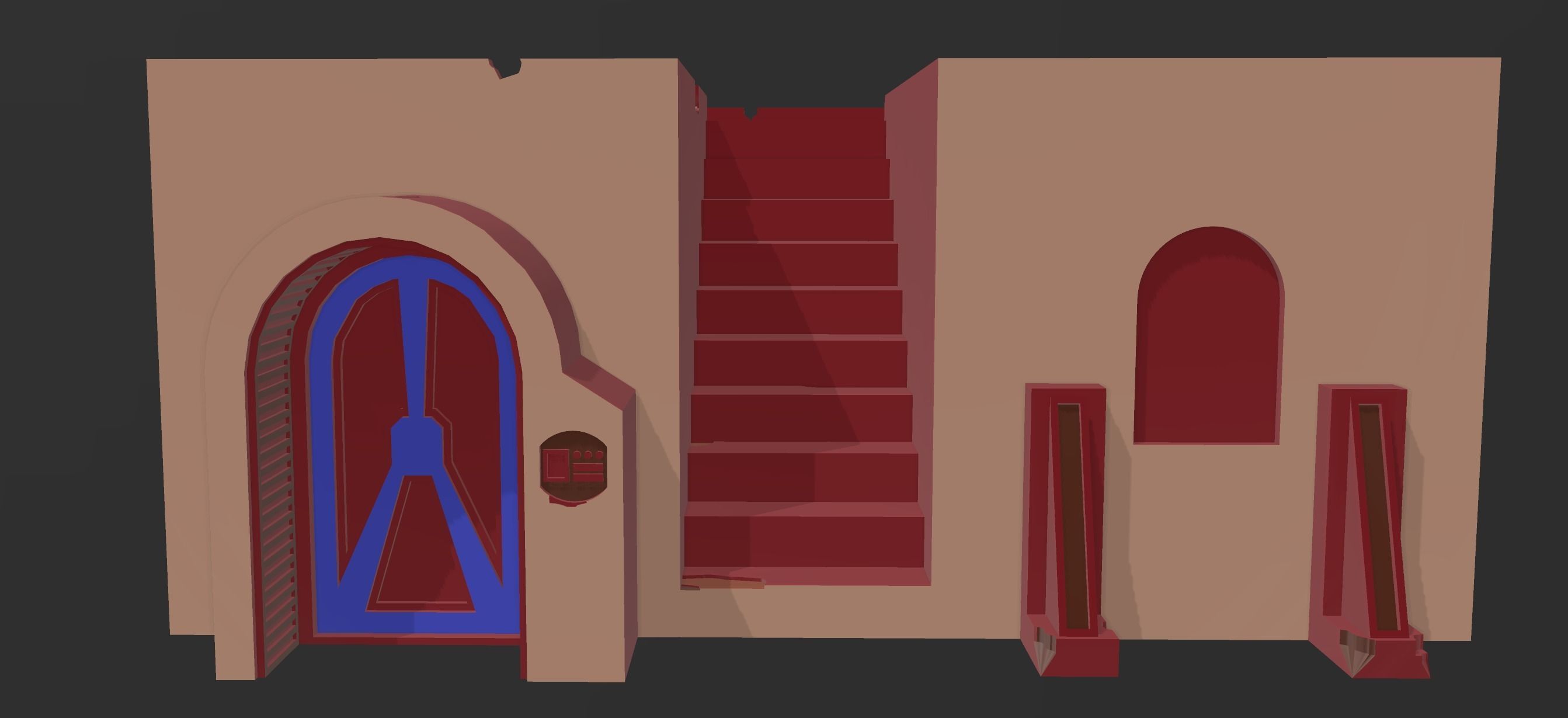 Star Wars Legion - Tatooine House3 - 1 Story 3D model_7