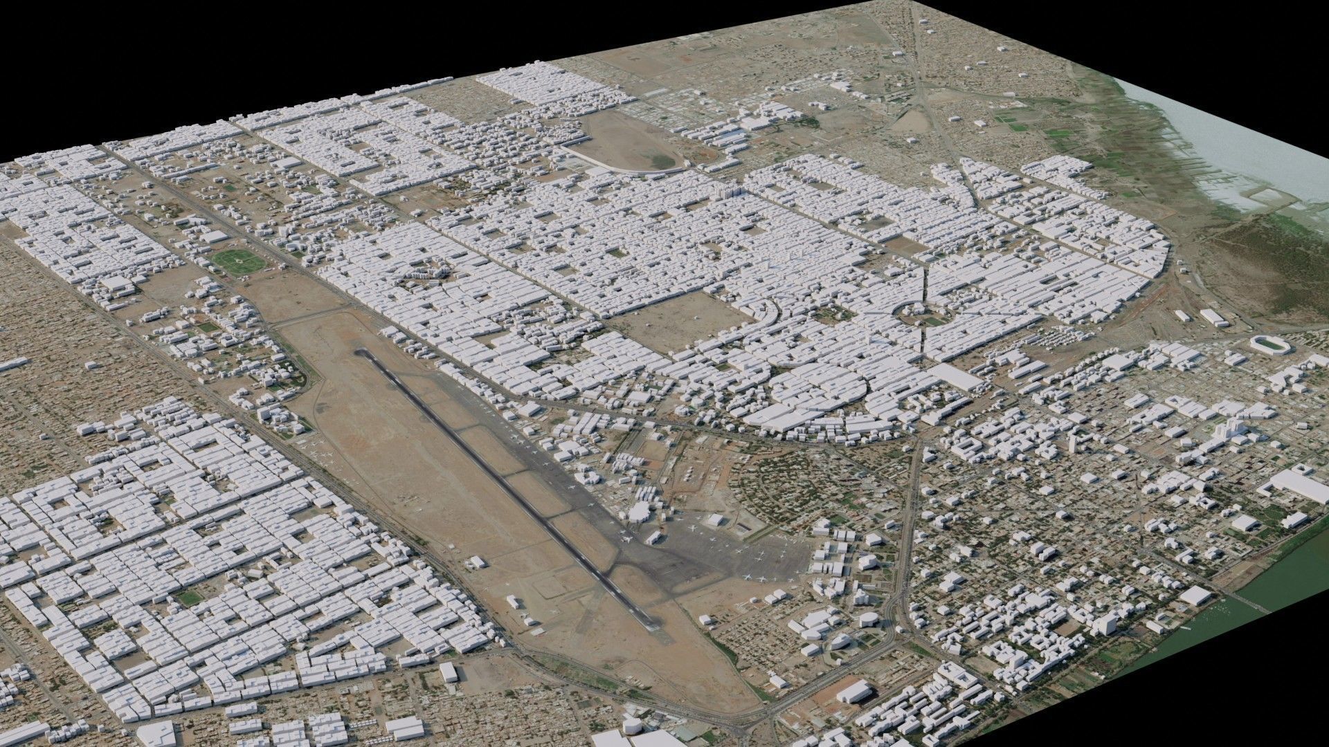 Omdurman - Sudan 3D model_1