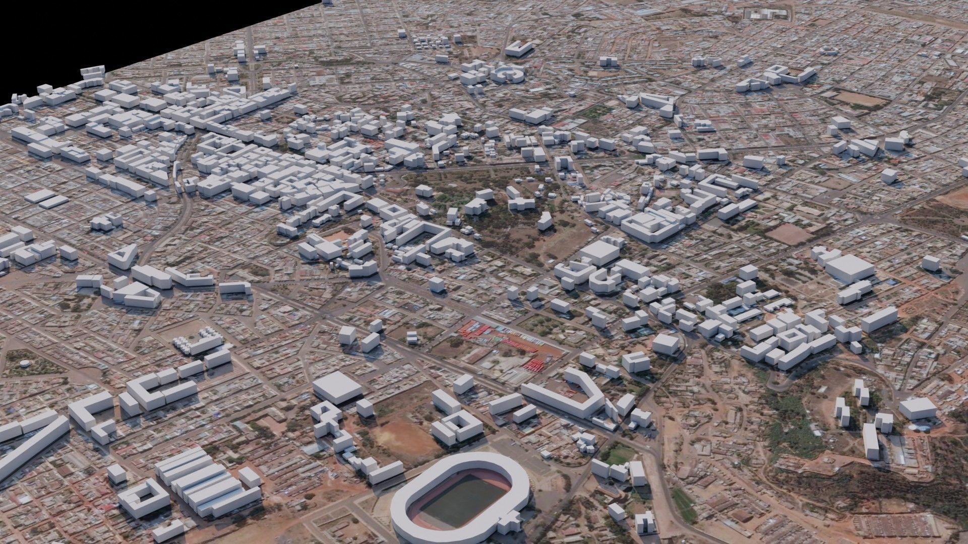 Asmara - Eritrea 3D model_1